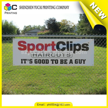 Gute Qualität PVC Druck berühmten Outdoor Banner Druck und Outdoor Stadion Werbung Banner